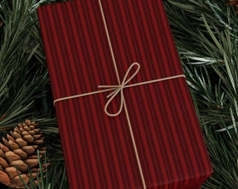 Geschenkpapier gestreift - Urlaub Geschenkpapier