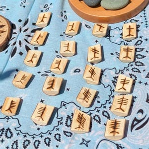 Ogham Stave Set