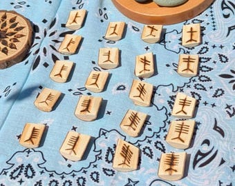 Ogham Stave Set