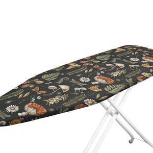 UNIVERSAL Ironing Board Cover up to 140x45cm 100% Cotton Top Layer Oeko-Tex tested for harmful substances with 3 Clips image 5