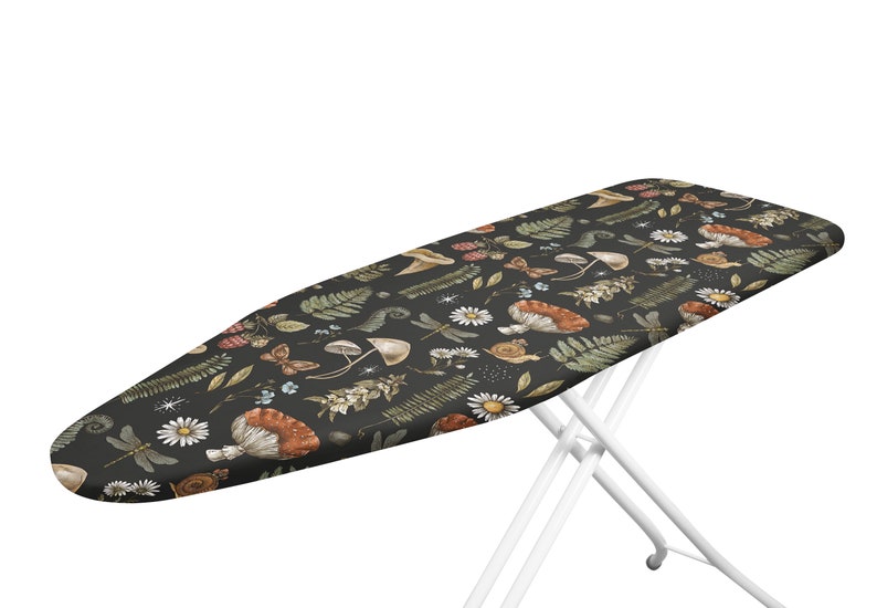 UNIVERSAL Ironing Board Cover up to 140x45cm 100% Cotton Top Layer Oeko-Tex tested for harmful substances with 3 Clips image 5