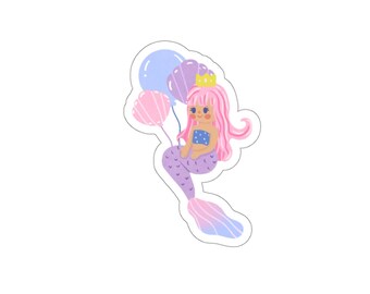 Mermaid Die-Cut Sticker