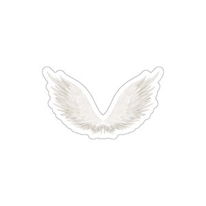 Angel Wings Die-Cut Sticker