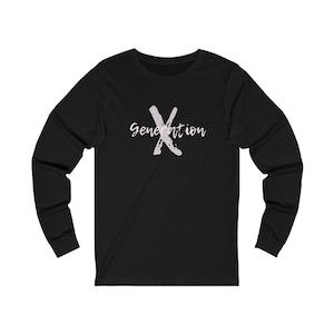 Generation X Unisex Jersey Long Sleeve Tee