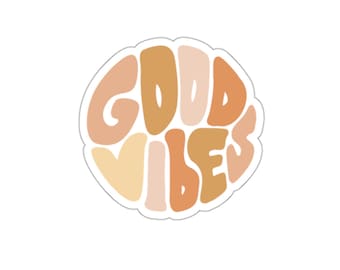 Good Vibes Die-Cut Sticker