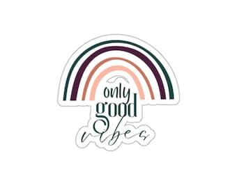 Only Good Vibes Die-Cut Sticker