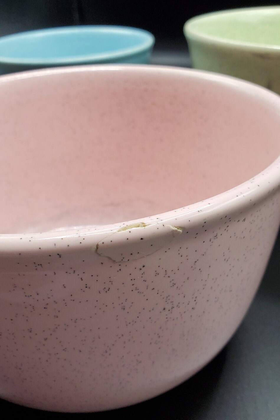 Vintage Bauer Nesting Mixing Bowl Set of Four Etsy