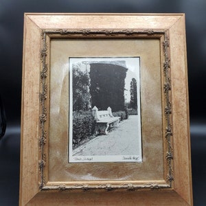 Bench, Portugal 5x7 Black and White Photo by Connie M. Bess