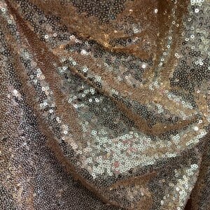 Gold shinny 4way stretch sequence great fabrics for prom dress evening ballgown skirt pants table cover and much more made in