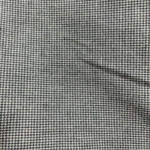 Houndstooth super 120 quality brown  wool gabardine  by DKNY  great fabrics for evening dress jacket suit made in iatly