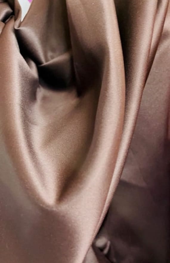 brown dress fabric Dark Mikado Zibeline Fabric, Italian Evening Material this piece exudes refined sweaters Blue Martini Naples on Pack of Socks:1-Pairs
