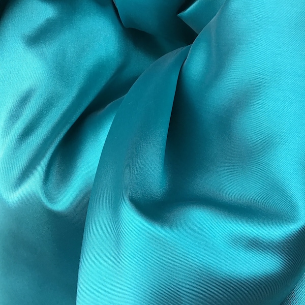 Jade Italian super quality satin Mikado zibeline  great fabrics for evening dress shirt skirt pants jacket suit and much more made in Italy