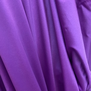Nylon spandex purple 4 way starch great for dress prom evening dress skirt bikini beading suit swimwear and more made in ITALY