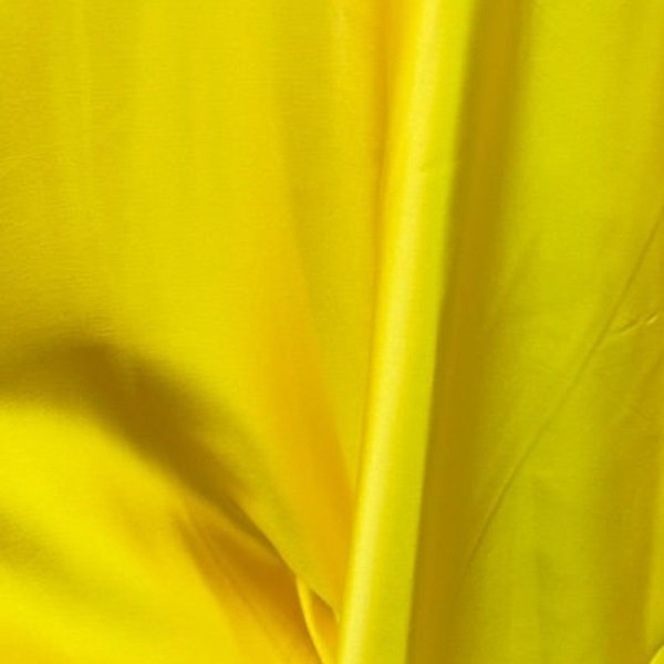 bright yellow  silky charmeuse stretch  dress prom evening dress jacket skirt  and more made in ITALY