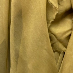 100% silk chiffon mustered  great for dress prom evening dress jacket skirt  and more made in ITALY