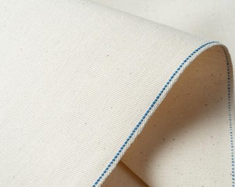 Natural Japanese Salvage Denim Fabric, 12 oz great for jacket pants skirt dress and much more