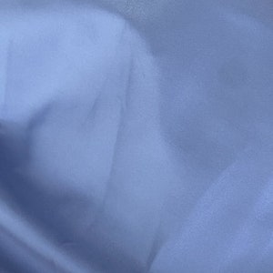 Periwinkle silky charmeuse stretch  dress prom evening dress jacket skirt  and more made in ITALY