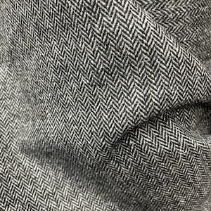 Designer Italian super quality cashmere herringbone style great fabrics for evening skirt jacket suit made in Italy