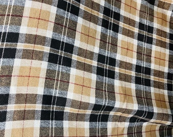 cotton flannel glean plaid made in Scotland great for jacket pillow upholstery and much more use