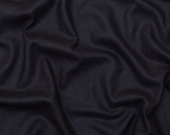 Italian DKNY Black Wool Fabric, 60" Wide 8 once great for dress jacket pants skirt and much more