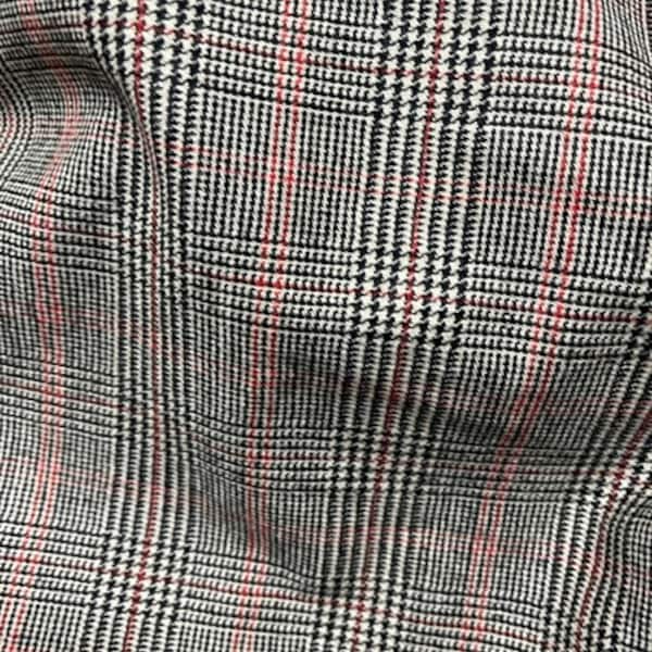 100% wool cashmere houndstooth made in Britain 13 once great for jacket pillow upholstery and much more use