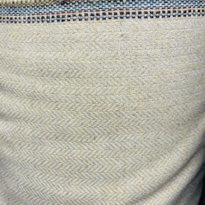 14 once 100 wool yellow herringbone great for jacket pants skirt uphystrey pillow cover and much more made in Italy