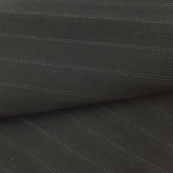 100% wool suiting shadow stripe super 180 design by Salvatore Ferragamo collection  great fabrics for suit pants jacket skirt made in Italy