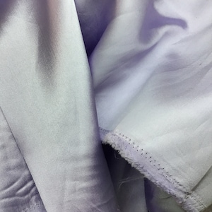 Lilac Italian super quality satin Mikado zibeline  great fabrics for evening dress shirt skirt pants jacket suit and much more made in Italy