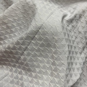white on white houndstooth Mikado brocade great for man suit wedding dress prom table cover and more made in ITALY