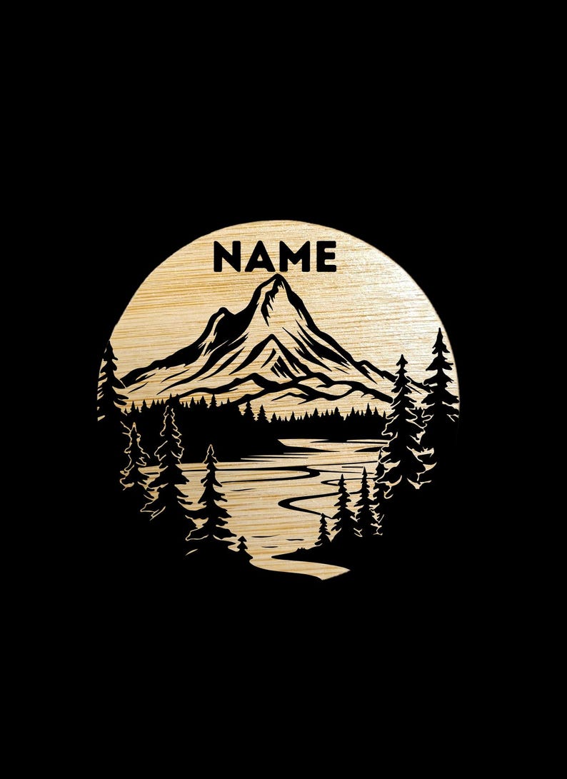 Customizable Round Bamboo Bottle Opener, Bamboo Bottle Opener