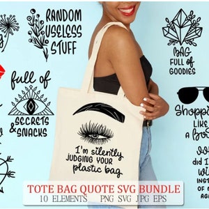 I&#39;ll Smile When You&#39;re Funny Tote Bag - Everyday Feminism - Grocery Bag - Canvas Totebag - Shopping Bag - Gift for Her - School Laptop Bag