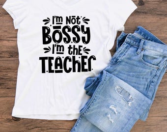 Teacher Designs Bundle SVG / Cut File / Cricut / Silhouette / PNG file / School SVGs /Be Kind/Not Bossy/Plant Seeds