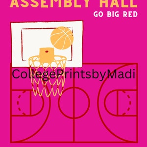 Assembly Hall IU Poster