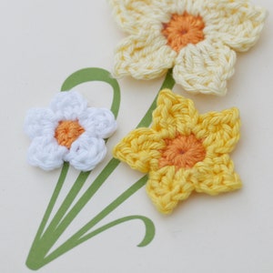 Handmade mothers day card with daffodils