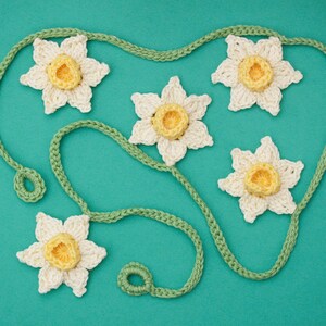 Handmade crochet garland