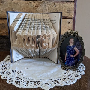 Lauren folded book