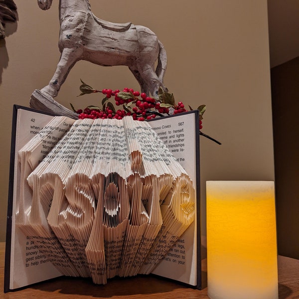 Inspire folded book