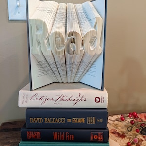 Read folded book
