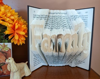 Family folded book