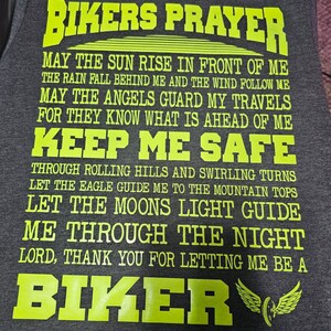 La prière du motard