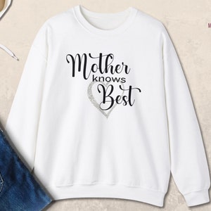 Mama knows best sweatshirt hotsell