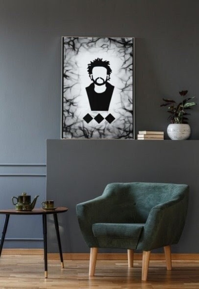 The Weeknd Trilogy Abstract Wall Art Best Gift - Etsy