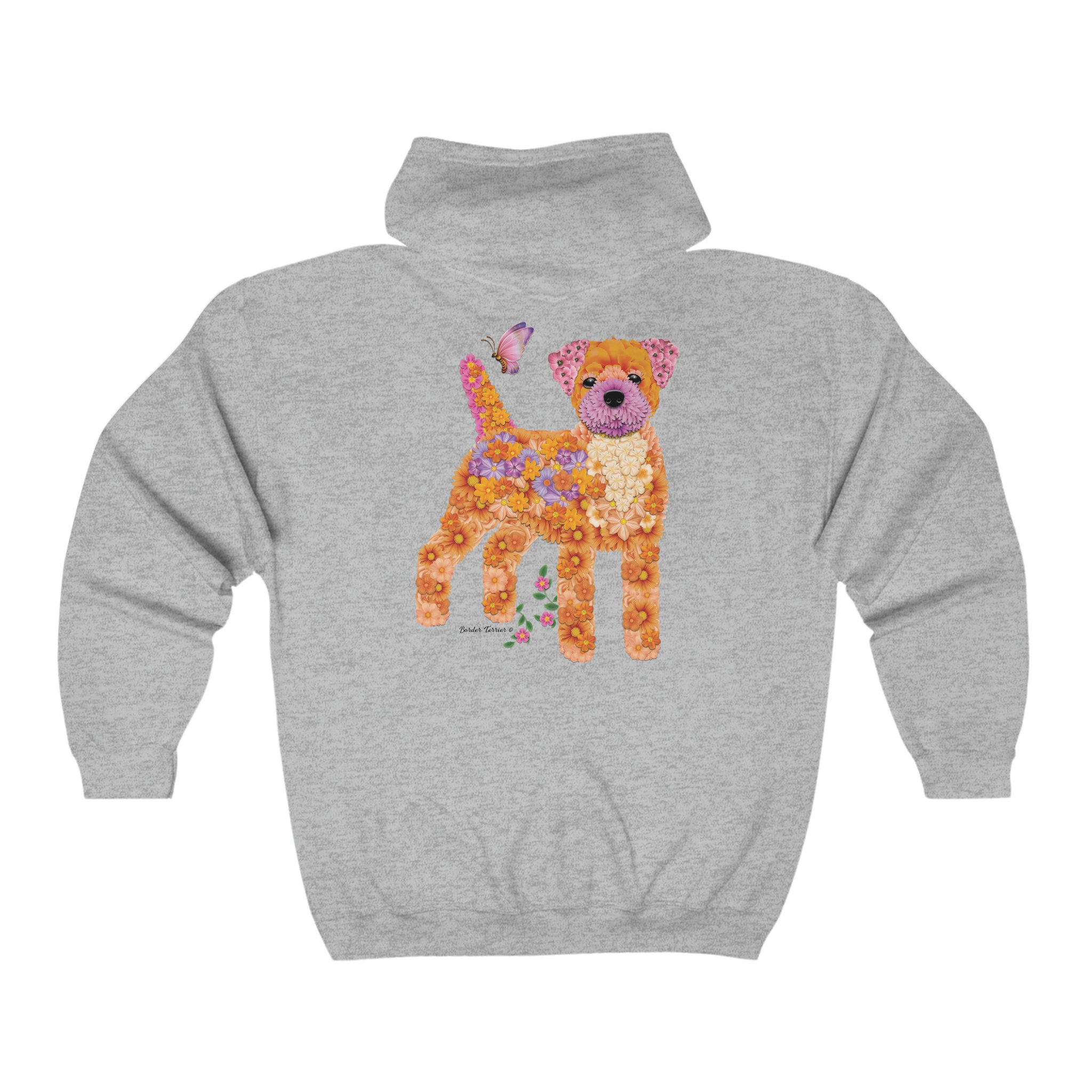 Border Terrier Unisex Heavy Blend Full Zip Hooded Sweatshirt - Etsy