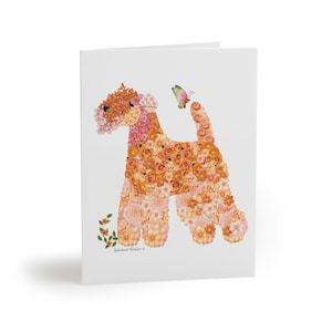 Wenskaarten Lakeland Terrier