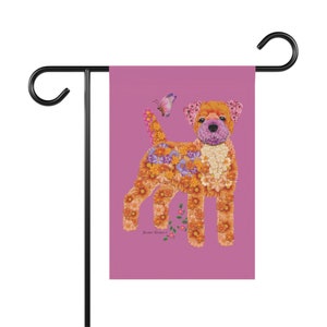Border Terrier Garden & House Banner (Pole Not Included)