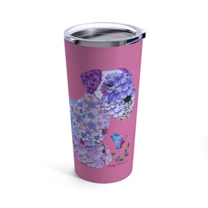 Vaso de 20 oz con diseño de terrier escocés