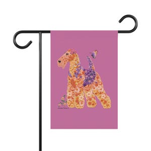 Airedale Terrier Garden & House Banner (Pole Not Included)
