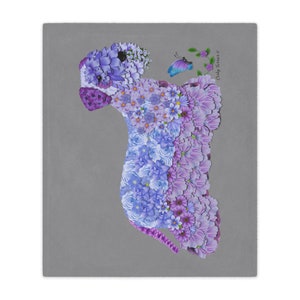 Cesky Terrier Minky Blanket