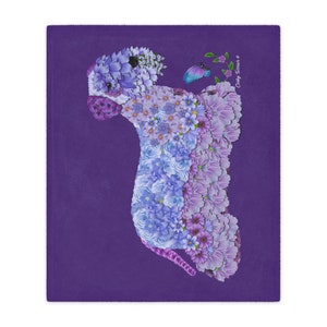 Cesky Terrier Minky Blanket