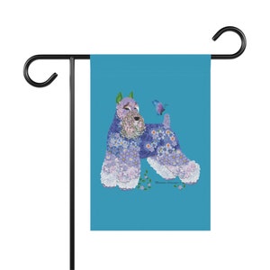 Miniature Schnauzer Garden & House Banner (Pole Not Included)